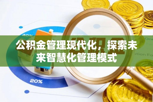 来凤公积金管理现代化，探索未来智慧化管理模式
