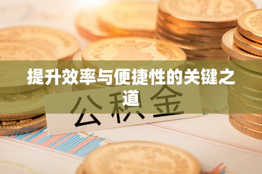 来凤提升效率与便捷性的关键之道
